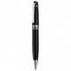 EDLER kovové guľôčkové pero, modrá náplň, čierna